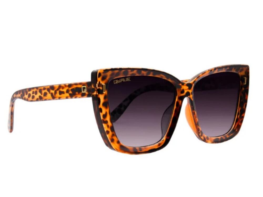 Womens Leopard Tortoise Frame Square Hybrid Designer Fashion Luxury Eyewear New